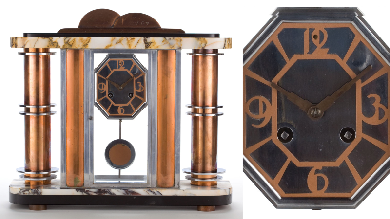Illustration for article titled 18 Amazing Art Deco Clocks From a Futuristic Past